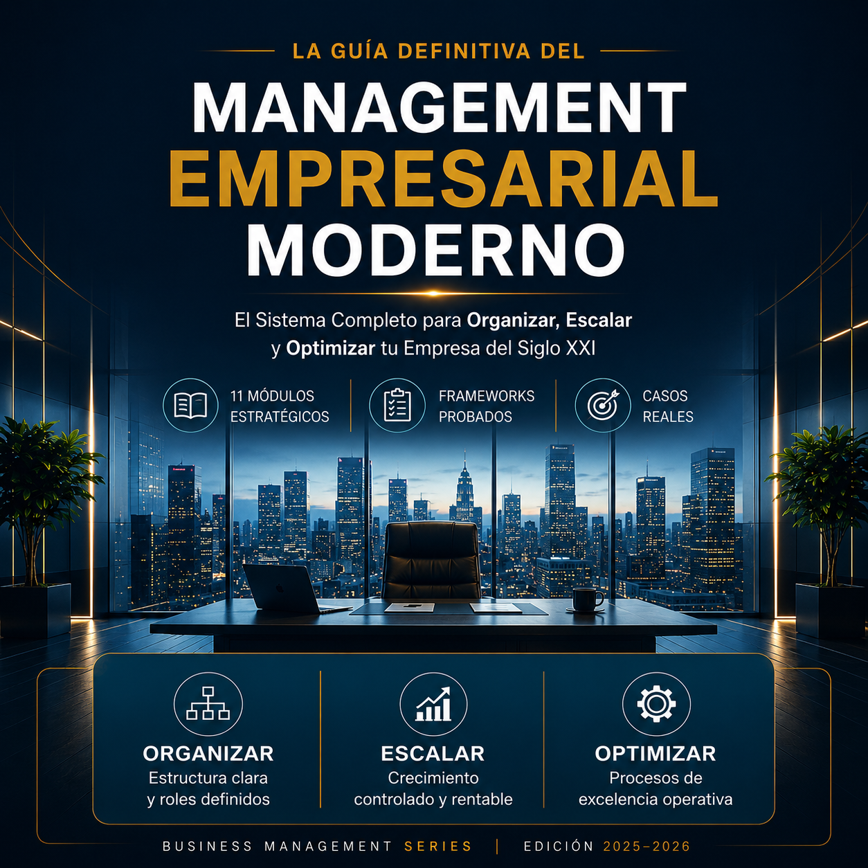 Management Empresarial Moderno — Portada del Ebook